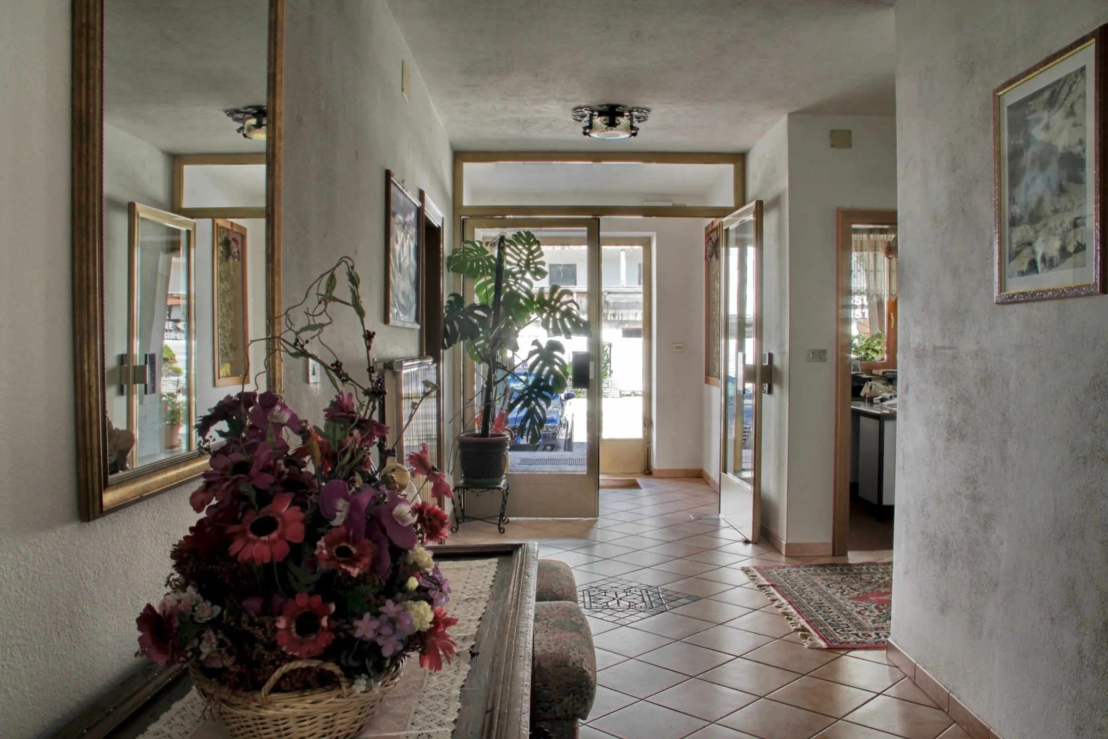 Esterno del Garni Villa Linda a Corvara