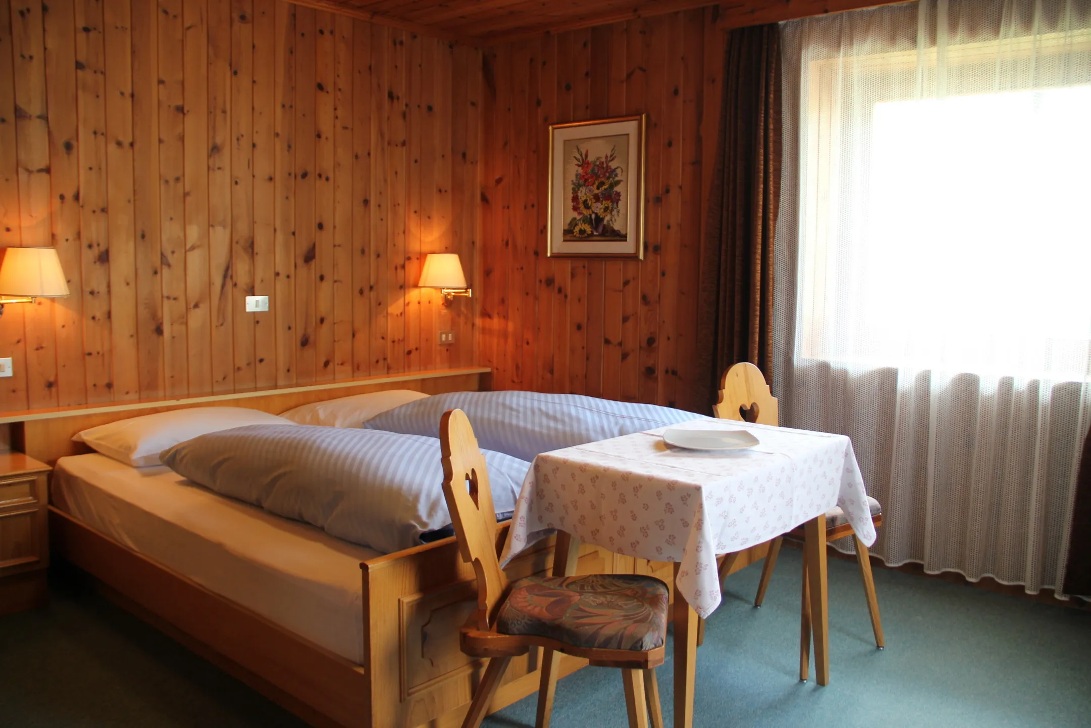 Camera del Garni Villa Linda