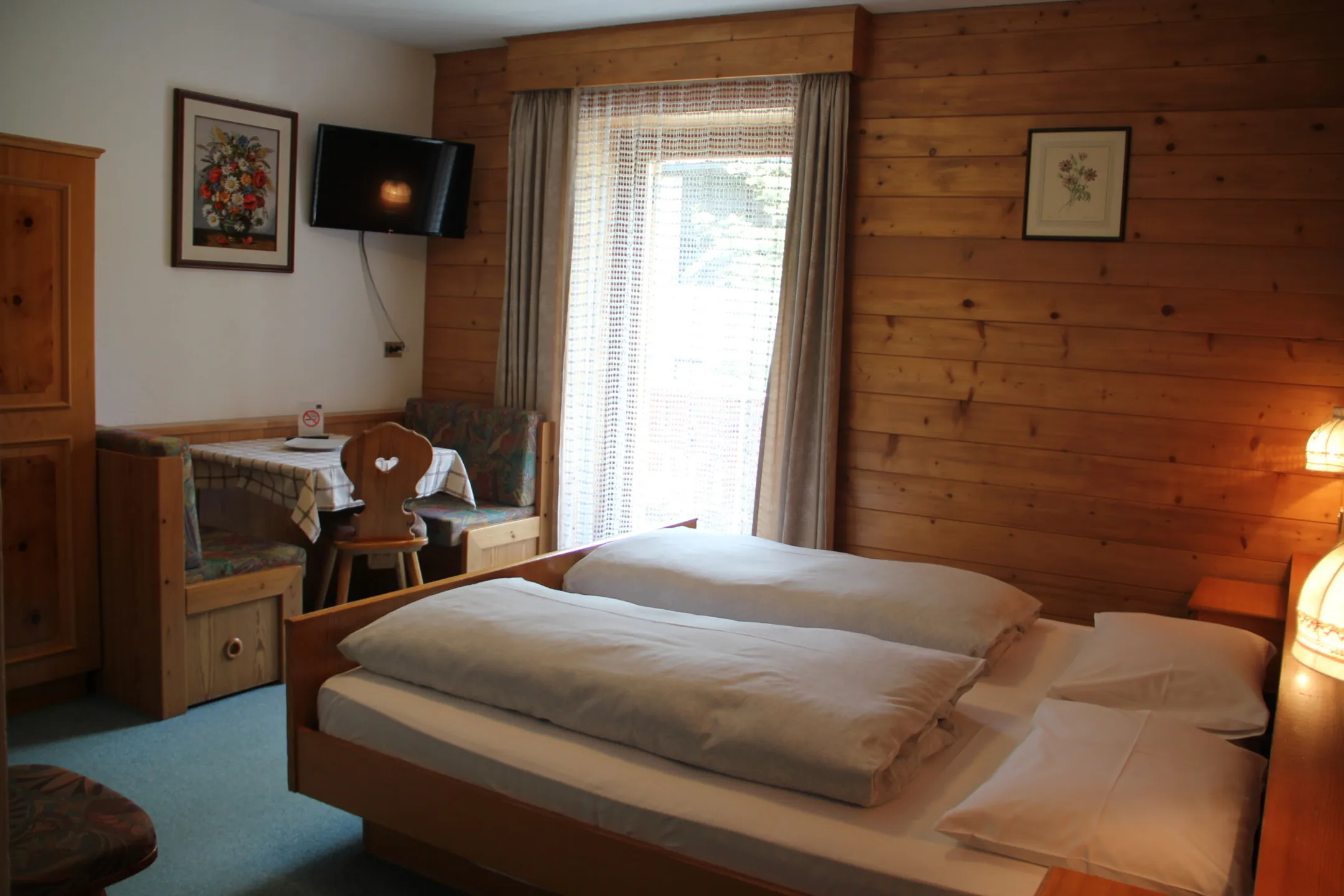 Camera del Garni Villa Linda