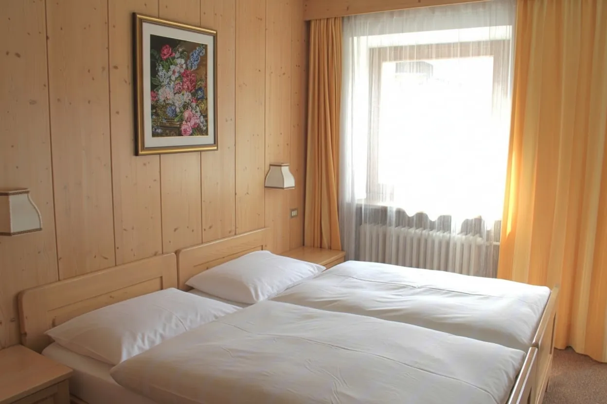 Camera del Garni Villa Linda