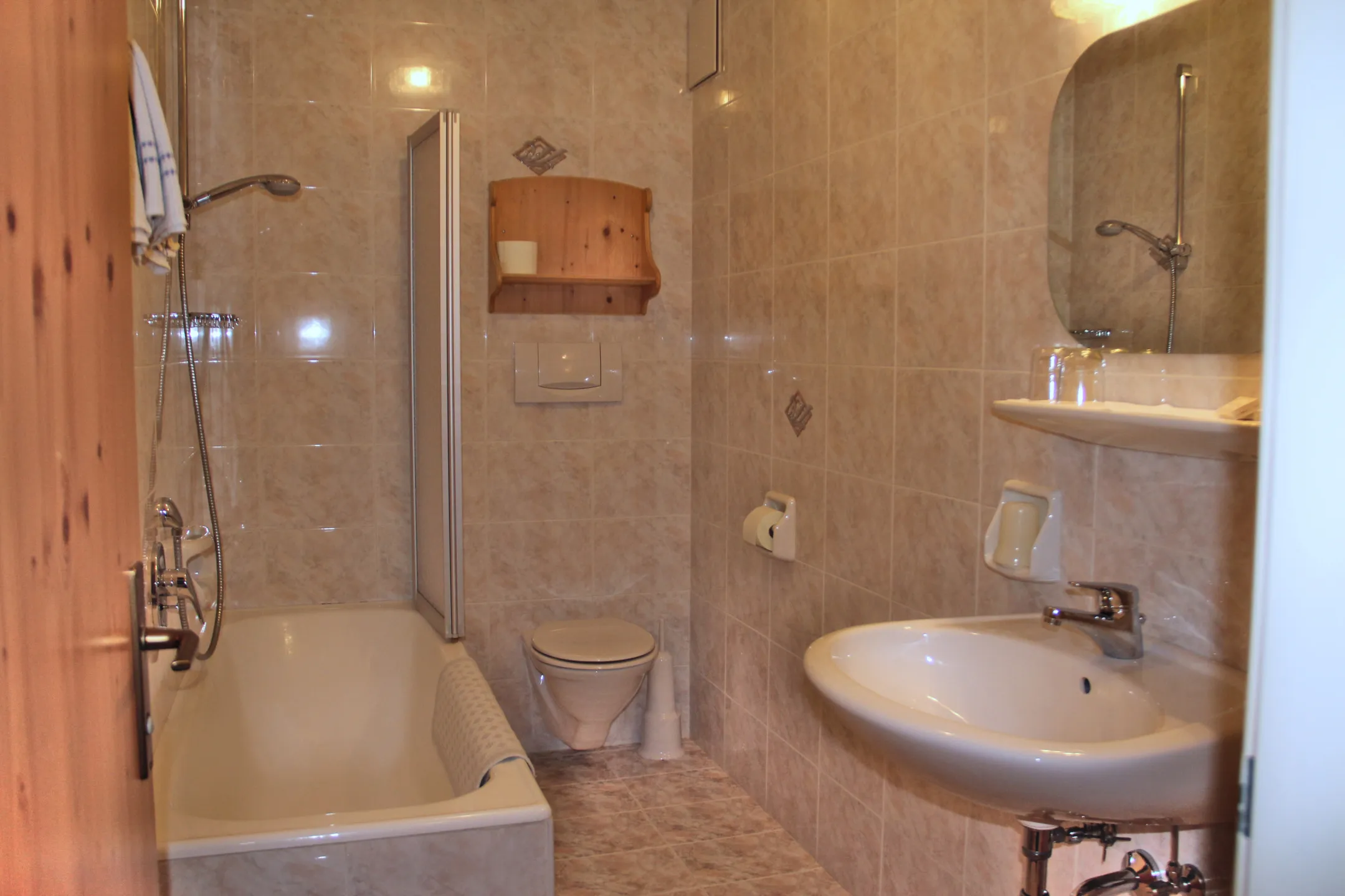 Camera del Garni Villa Linda