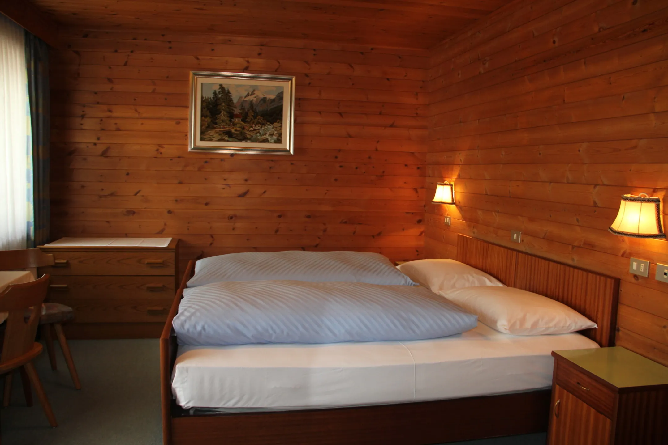 Camera del Garni Villa Linda