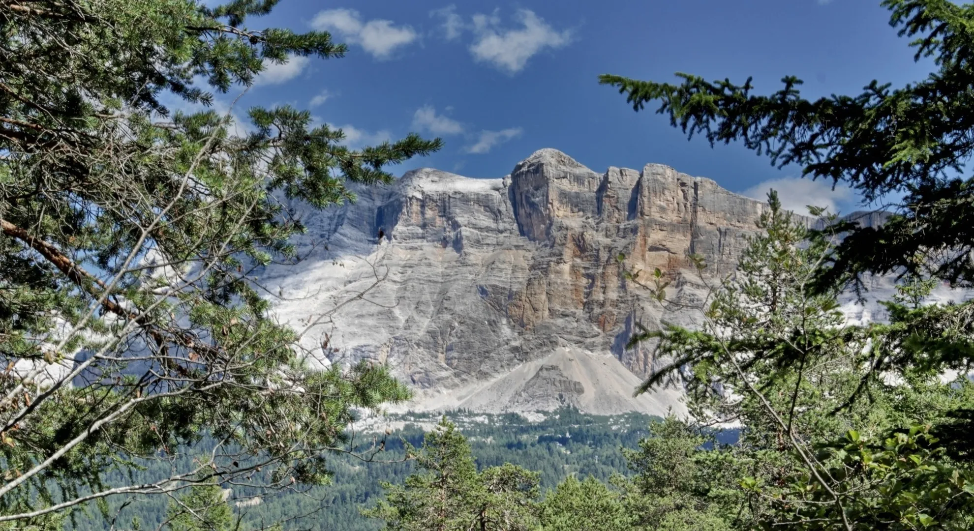 Paesaggio di Corvara in Alta Badia