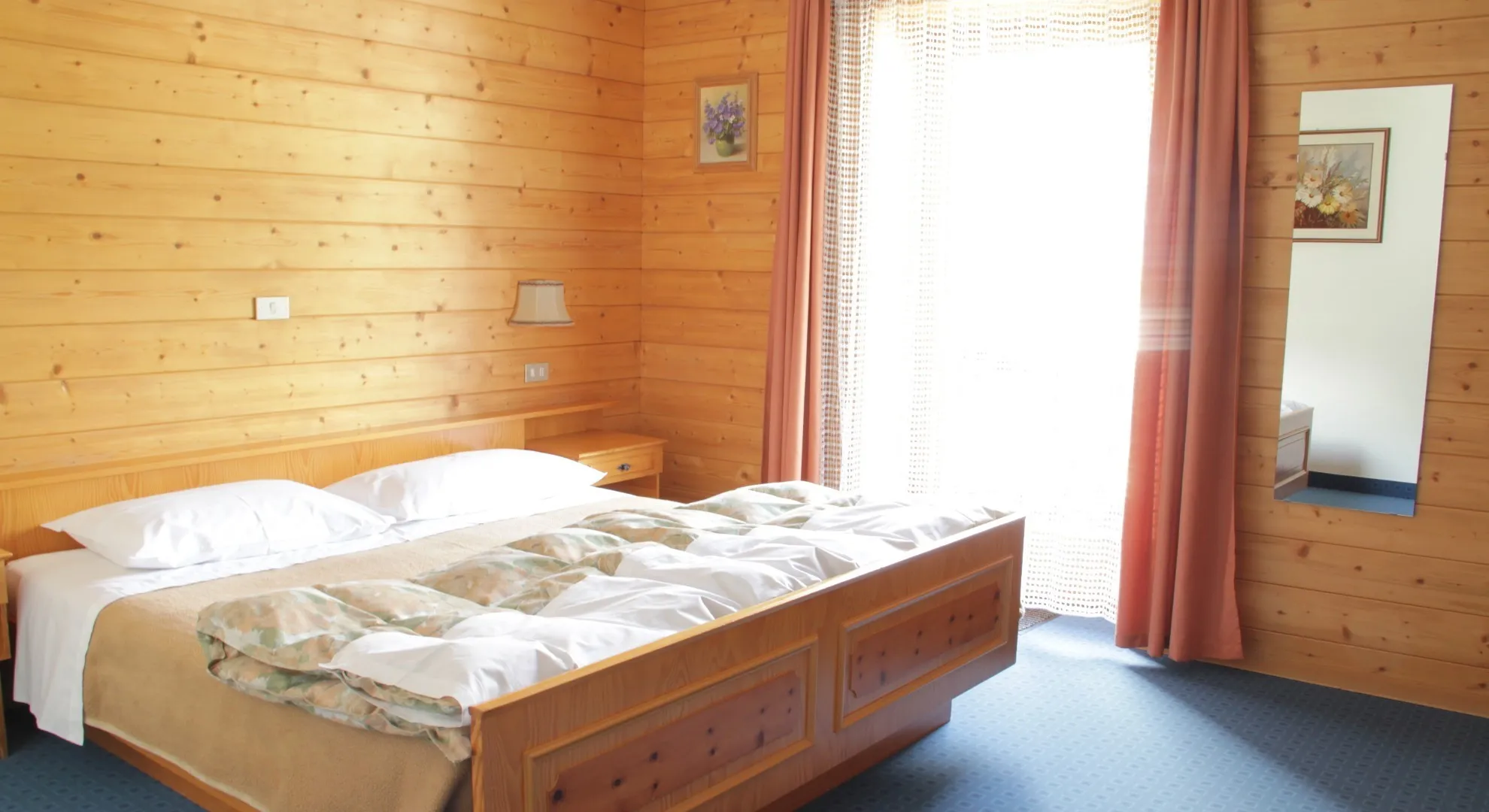 Camera del Garni Villa Linda