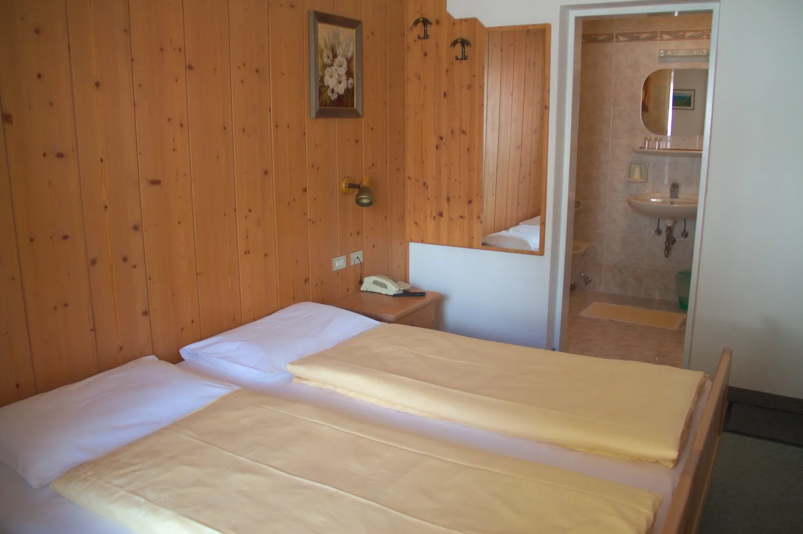 Camera del Garni Villa Linda