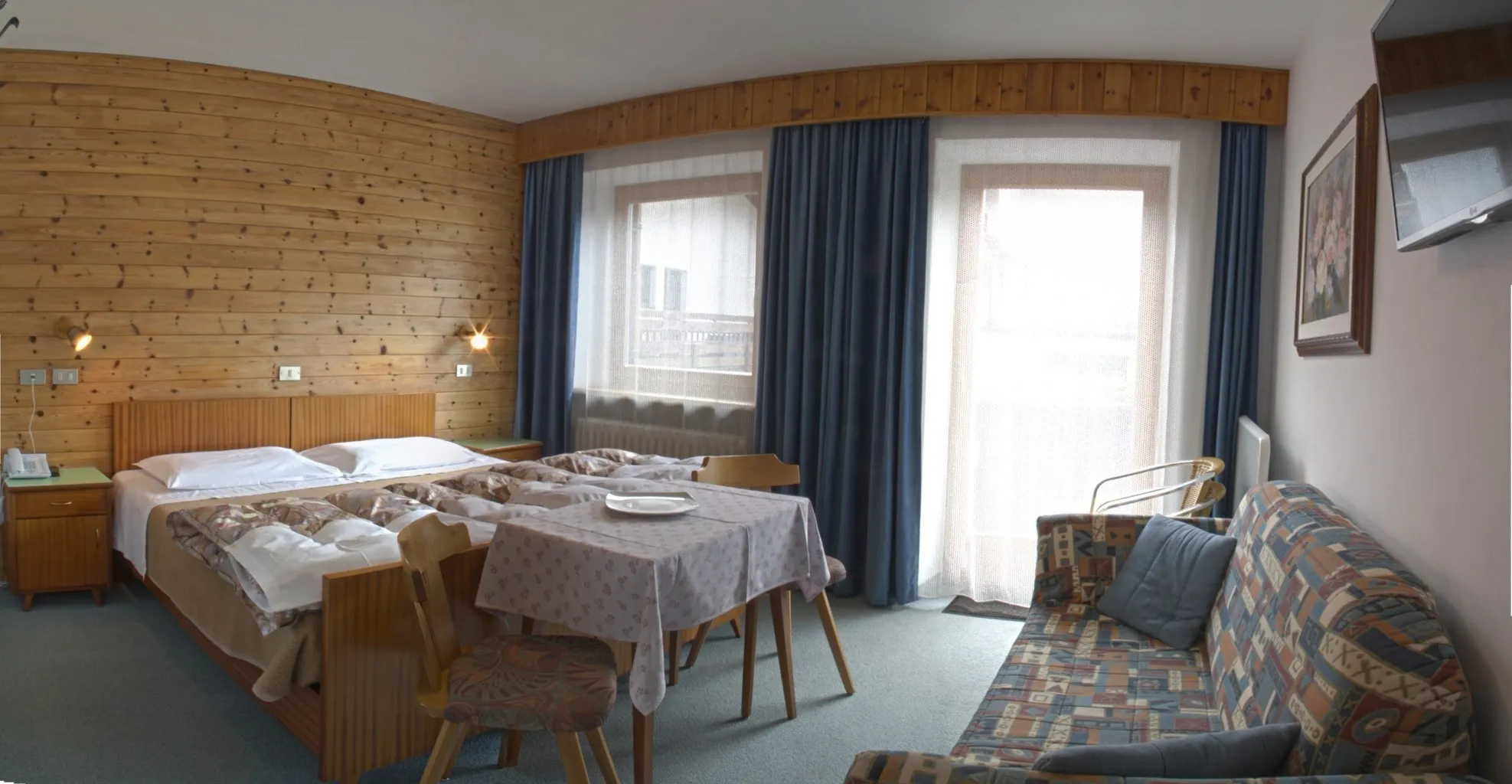 Camera del Garni Villa Linda