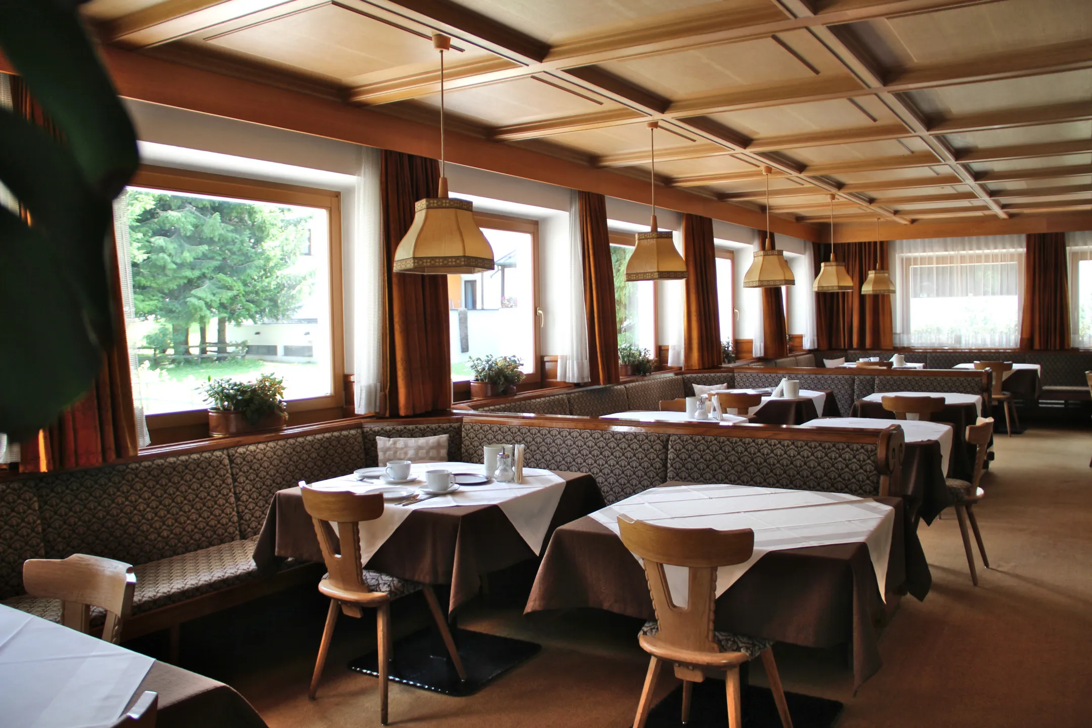 Esterno del Garni Villa Linda a Corvara